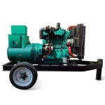 小拖車款柴油發(fā)電機