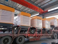 南京客戶7臺(tái)靜音拖車發(fā)貨