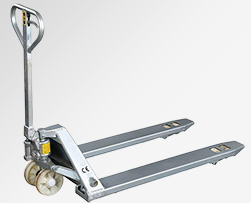 無塵車間為什么選擇使用不銹鋼手動(dòng)液壓搬運(yùn)車